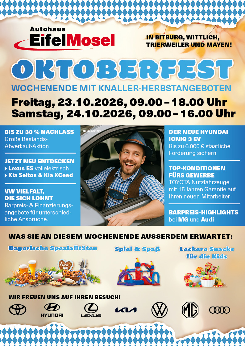 Anzeige Oktoberfest